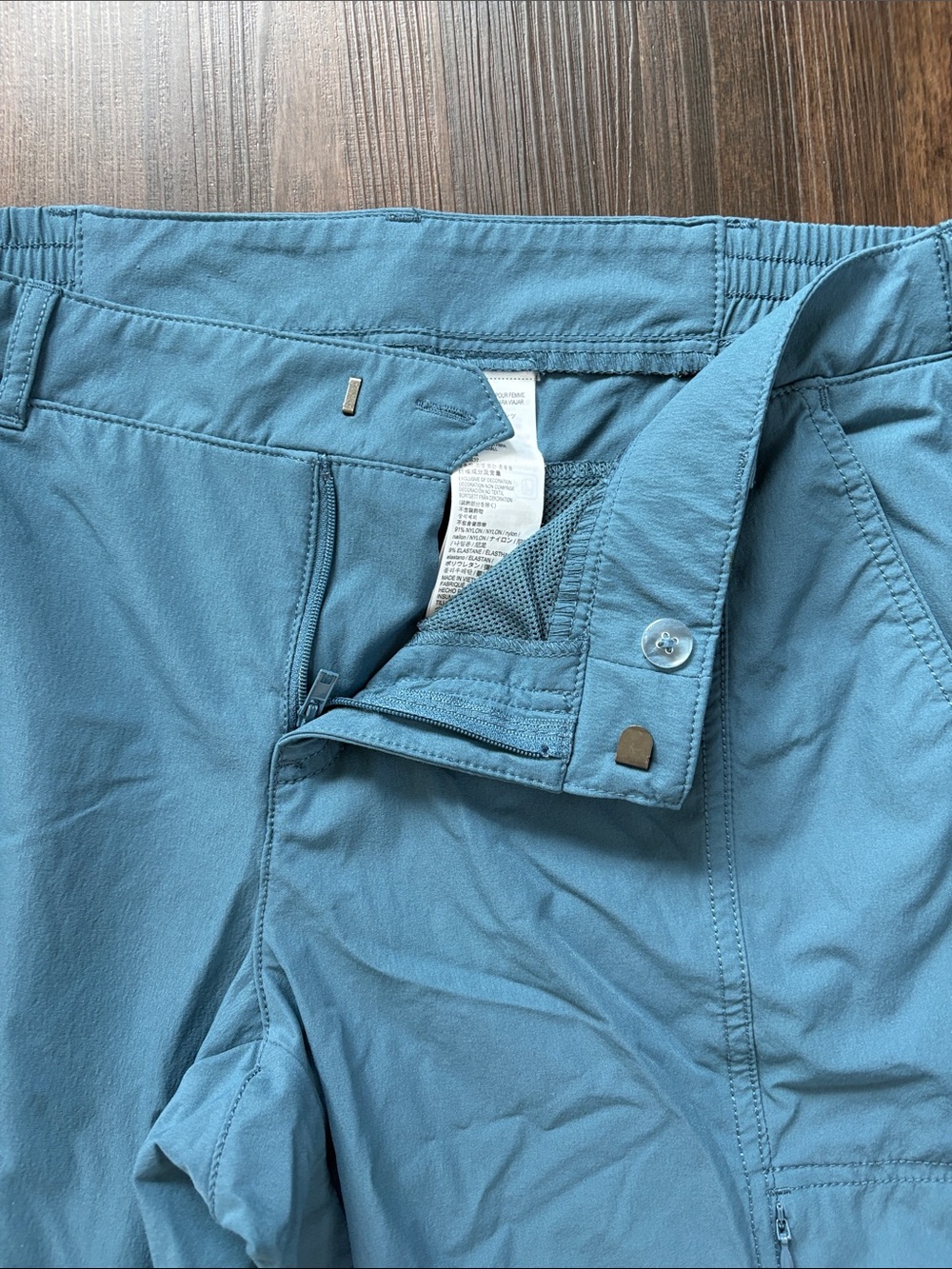 Kirkland Ladies’ Travel Pants in Blue - Picture 4 of 8